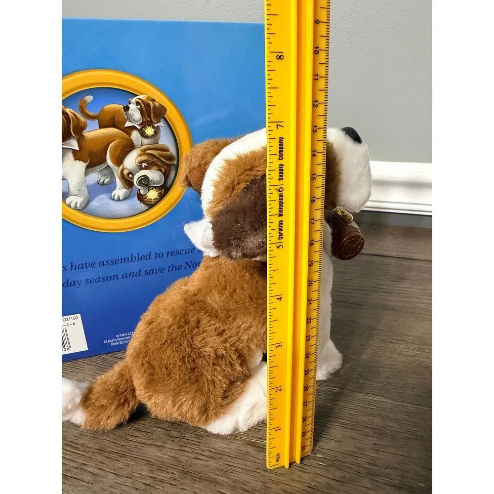 Elf Pets A Saint‎ Bernard Tradition Christmas Book and Plush Set